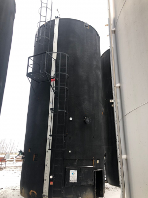 1000bbl tank insulated