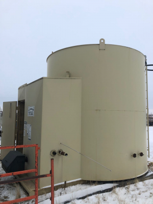 200bbl ultrafab tank with truck load out