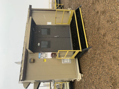 12' x 16' building, skidded, heated, power